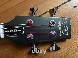 1983 Westone Thunder II 2 Bass Guitar Japan Matsumoku Thru Neck Nice Condition
