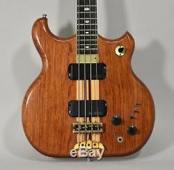 1984 Alembic Distillate Natural Finish Vintage Electric Bass Guitar withGig Bag