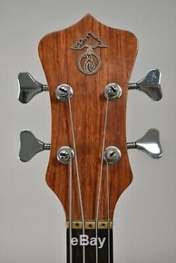 1984 Alembic Distillate Natural Finish Vintage Electric Bass Guitar withGig Bag