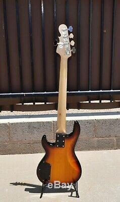 1985 G&L L-5500 5-string Electric Bass Guitar Sunburst G&L Case Leo Fender USA