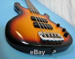 1985 G&L L-5500 5-string Electric Bass Guitar Sunburst G&L Case Leo Fender USA