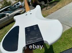 1990 Kubicki 4 String Bass Pearl White with Fender Custom Shop Stamp