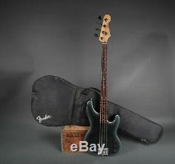 1993 Fender USA Jazz Bass Plus Pearl Burst Electric Bass Guitar + Gig Bag