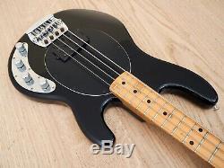 1997 Ernie Ball Music Man StingRay 4 H EX Electric Bass Guitar Black with Gigbag