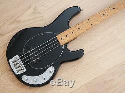 1998 Ernie Ball Music Man StingRay 4 Electric Bass Guitar Black with Active EQ