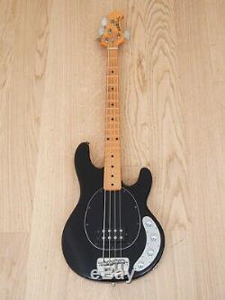 1998 Ernie Ball Music Man StingRay 4 Electric Bass Guitar Black with Active EQ