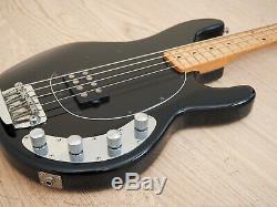 1998 Ernie Ball Music Man StingRay 4 Electric Bass Guitar Black with Active EQ