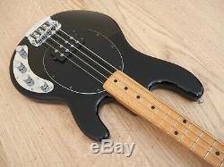 1998 Ernie Ball Music Man StingRay 4 Electric Bass Guitar Black with Active EQ