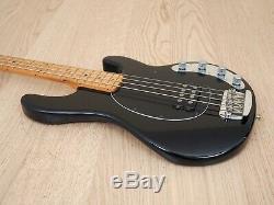 1998 Ernie Ball Music Man StingRay 4 Electric Bass Guitar Black with Active EQ