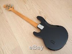 1998 Ernie Ball Music Man StingRay 4 Electric Bass Guitar Black with Active EQ