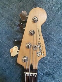 1999 MIM Fender Precision bass, Midnight Wine Bass Guitar