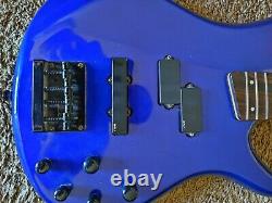 2000 Ibanez SR400 SDGR Soundgear 4-String Purple Electric Bass Guitar Korea Used