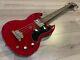 2004 Epiphone Eb-0 Short Scale Sg Bass In Cherry