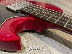2004 Epiphone EB-0 Short Scale SG Bass in Cherry