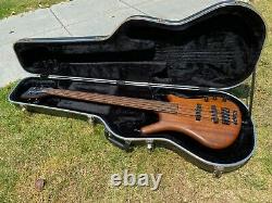 2005 Warwick Thumb 4 String Thumb BO Bolt On Bass with Fender case