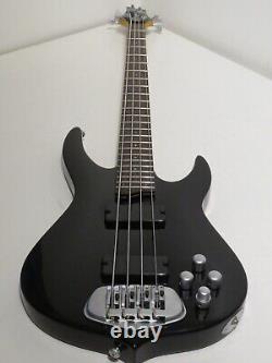 2008 Traben Standard 4 String Active Bass Guitar in Black Made in Korea