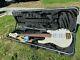 2010 Music Man Stingray 5 String Hh Ivory White With Gold Bass Guitar
