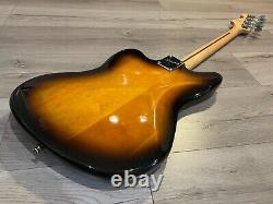 2015 Fender Squier Vintage Modified Short Scale Jaguar Bass in Sunburst