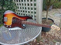 2019 Fender American Original P Bass (3 colour sunburst)