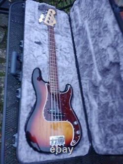 2019 Fender American Original P Bass (3 colour sunburst)