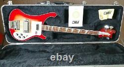 2019 Rickenbacker 4003 Fireglo Bass Guitar With RIC case and Rosetti/RIC Cert