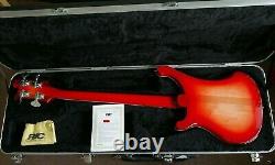 2019 Rickenbacker 4003 Fireglo Bass Guitar With RIC case and Rosetti/RIC Cert