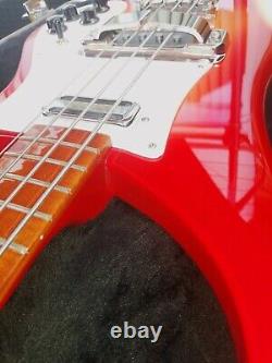 2021 Rickenbacker 4003S Fireglo Bass Guitar, Toaster+Horseshoe, Plex TRC + Case