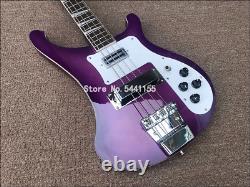 2022 High Quality 4-String Bass Guitar Ruiken 4003 Purple Paint Color Electric G