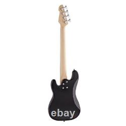 3/4 LA Bass Guitar by Gear4music Sunburst