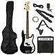 3rd Avenue Electric Bass Guitar 4 String With Amp And Accessories