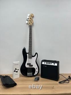 3rd Avenue Full Size 4/4 Electric Bass Guitar Beginner Pack Kit XF204ABKPK