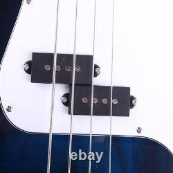 4 String Electric Bass Guitar- Glarry GP Adjustable Bridge Wrench Tool Full Bag