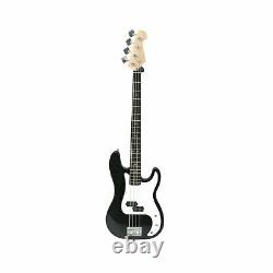 4 String Electric Bass Guitar PB Precision Style Black Musical Instrument