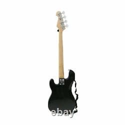 4 String Electric Bass Guitar PB Precision Style Black Musical Instrument