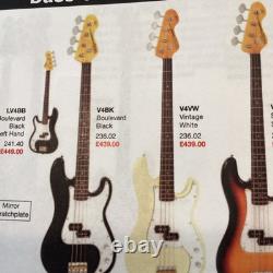 4-String Electric Bass Guitar (V4 BLACK) 1/2 RRP