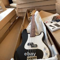 4-String Electric Bass Guitar (V4 BLACK) 1/2 RRP