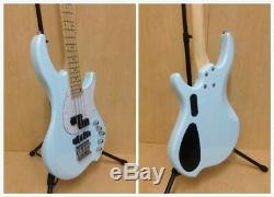 4-String Electric Bass Guitar withPre-Amp, Light Blue+Free Gig BagHybrid-4PJ Haze