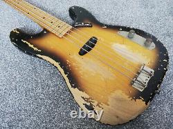 54 (era) F Precision'Sting' bass (by Bravewood). Exceptional. C/w F gig-bag