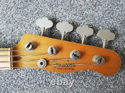 54 (era) F Precision'Sting' bass (by Bravewood). Exceptional. C/w F gig-bag