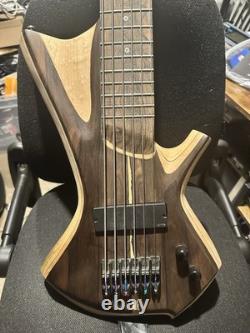 6 String Bass, Hand Made By Chardri Guitars. Unique Only One In Existence