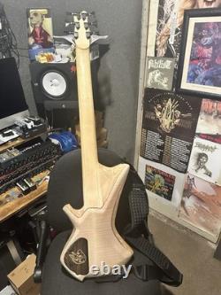 6 String Bass, Hand Made By Chardri Guitars. Unique Only One In Existence