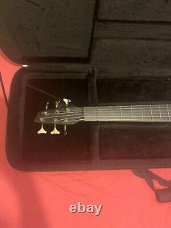 6 String, Hand Made Electric Bass Guitar With Bag