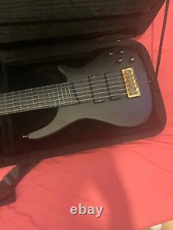 6 String, Hand Made Electric Bass Guitar With Bag