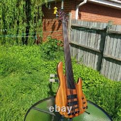 6 String fretless bass guitar by João Gravina Brazilian Luthier