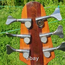 6 String fretless bass guitar by João Gravina Brazilian Luthier