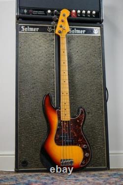 70s Hohner Japan'Lawsuit' 50s Precision Bass Sunburst with Maple Fretboard