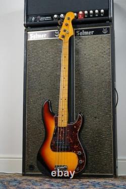 70s Hohner Japan'Lawsuit' 50s Precision Bass Sunburst with Maple Fretboard