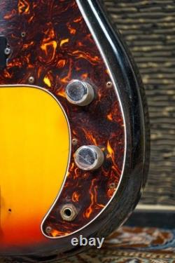 70s Hohner Japan'Lawsuit' 50s Precision Bass Sunburst with Maple Fretboard
