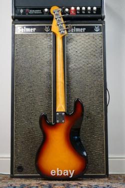 70s Hohner Japan'Lawsuit' 50s Precision Bass Sunburst with Maple Fretboard