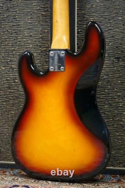 70s Hohner Japan'Lawsuit' 50s Precision Bass Sunburst with Maple Fretboard